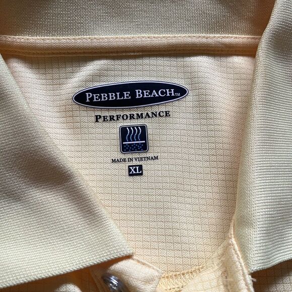 Masters Pebble Beach Mens Performance Polo Shirt XL EUC - Picture 8 of 16